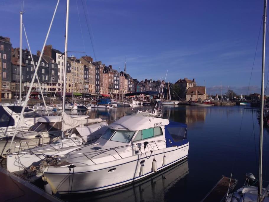 Cote Lavoir A Honfleur, Parking Prive, Ascenseur Exterior foto